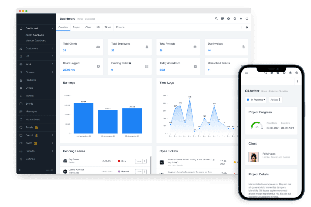 Business Technology Dashboard